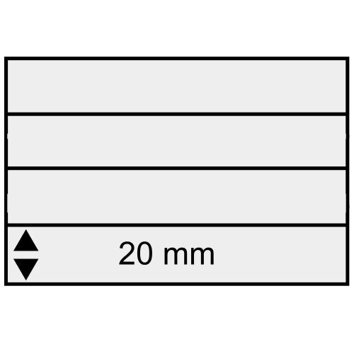 Safe Einsteckkarten mit Deckfolie, DIN A6 (100er Pack) Nr. 7027 Neu