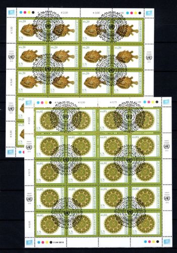 UNO wIEN 20er Bögen MiNr. 643-644 ESst Biodiversität