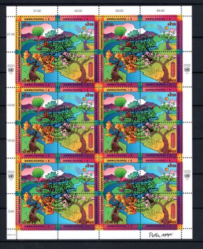 UNO Wien ZD-Bogen MiNr. 226-229 ESst Umwelt und Entwicklung