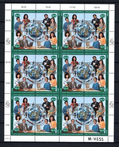 UNO Wien ZD-Bogen MiNr. 294-297 ESst Umwelt und Entwicklung