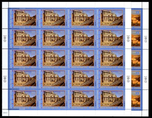 UNO New York 20er Bögen MiNr. 846-847 postfrisch Welterbe