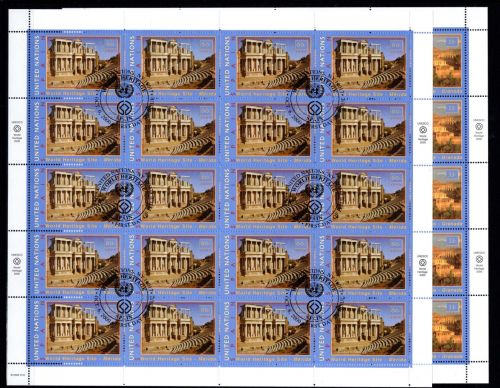 UNO New York 20er Bögen MiNr. 846-847 ESst Welterbe