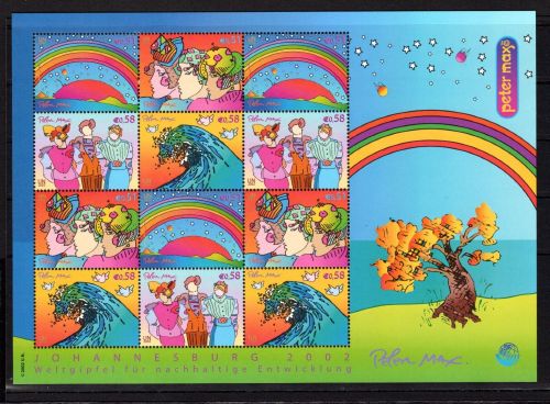 UNO Wien ZD-Bogen MiNr. 367-370 postfrisch Nachhaltige Entwicklung