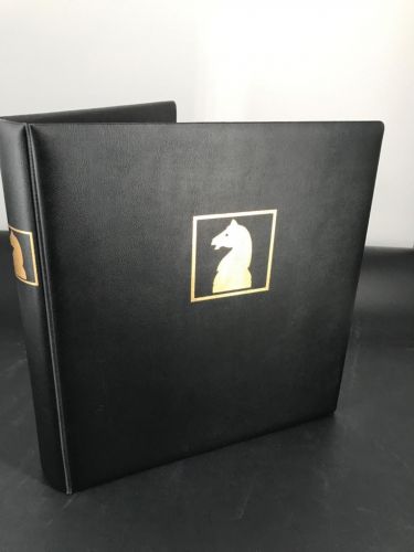 Lindner Motiv Schach Ringbinder o. Kassette Schwarz 1102y neuwertig