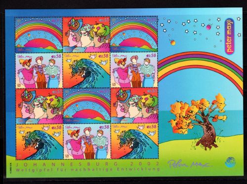 UNO Wien ZD-Bogen MiNr. 367-370 postfrisch Nachhaltige Entwicklung