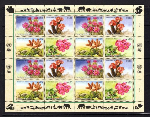 UNO Wien ZD-Bogen MiNr. 639-642 postfrisch gefährdete Arten