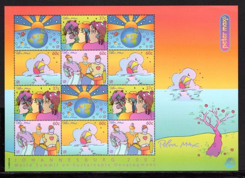 UNO New York ZD-Bogen MiNr. 900-903 postfrisch Nachhaltige Entwicklung