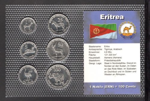 Eritrea 1997 KMS im Blister ST