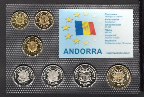 Andorra 2013 KMS im Blister