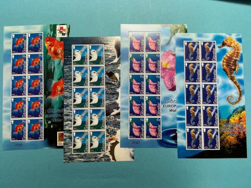 Gibraltar Kleinbogensatz 2001 MiNr. 962-965 postfrisch Cept Mitläufer