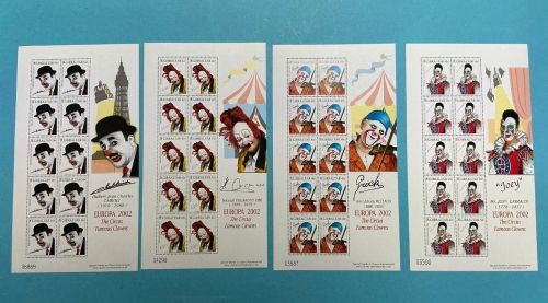 Gibraltar Kleinbogensatz 2002 MiNr. 1002-1005 postfrisch Cept Mitläufer