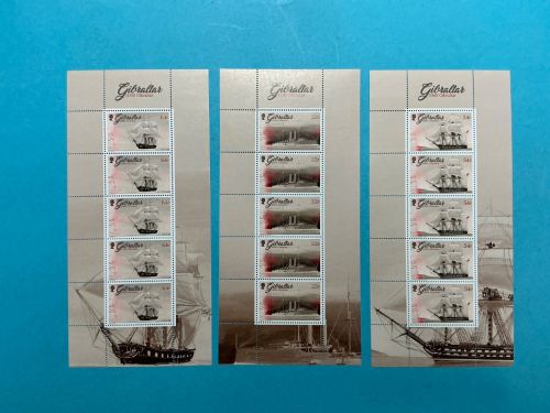 Gibraltar Kleinbogensatz MiNr. 1790-1796 postfrisch Schiffe