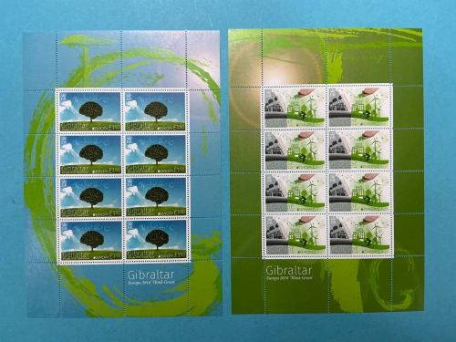 Gibraltar Kleinbogensatz 2016 MiNr. 1727-1728 postfrisch Cept Mitläufer