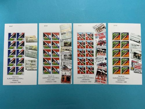 Gibraltar Kleinbogensatz MiNr. 909-913 postfrisch Sieger der Fussball-EM