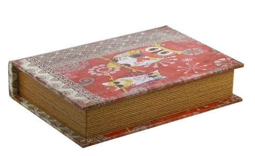 Safe Buchbox Eule Midi Nr. 3145 Neu