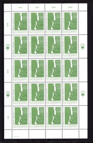 UNO Wien 20er Bogen MiNr. 341 postfrisch Dag Hammarskjöld