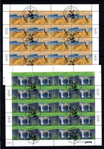 UNO New York 20er Bögen MiNr. 807-808 ESst Welterbe