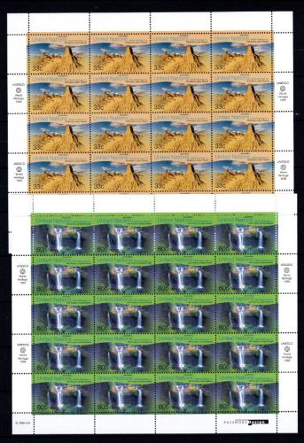 UNO New York 20er Bögen MiNr. 807-808 postfrisch Welterbe