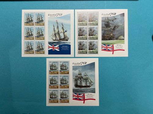 Gibraltar Kleinbogensatz MiNr. 1267-1272 Nelson postfrisch Schifffahrt