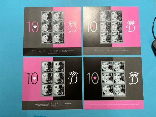 Gibraltar Kleinbogensatz MiNr. 1102-1105 postfrisch Prinzessin Diana