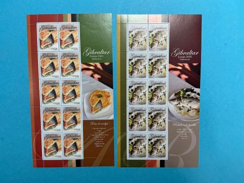 Gibraltar Kleinbogensatz 2005 MiNr. 1122-1125 postfrisch Cept Gastronomie