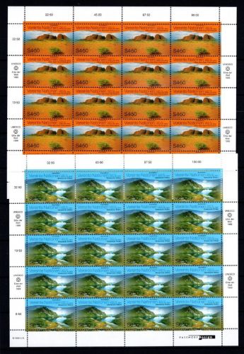 UNO Wien 20er Bogen MiNr. 279-280 postfrisch Welterbe