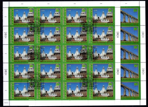 UNO Wien 20er Bogen MiNr. 317-318 ESst Welterbe