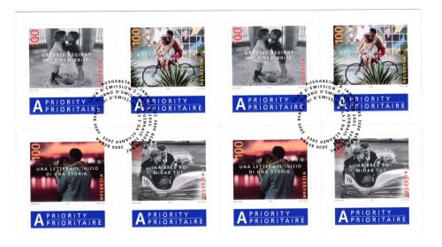 Schweiz Markenheftchen 0-140 MiNr. 1906-1909 Ersttagssonderstempel