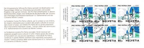 Schweiz Markenheftchen 0-141 MiNr. 1919-1920 Ersttagssonderstempel