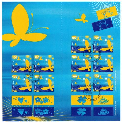 Schweiz Markenheftchen 0-142 MiNr. 1926 Grußmarke Ersttagssonderstempel