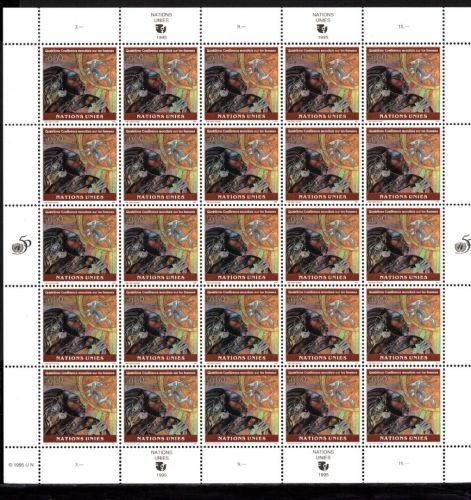 UNO Genf 25er Bögen MiNr. 271-272 postfrisch Weltfrauenkonferenz