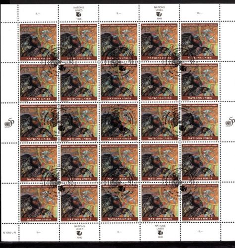 UNO Genf 25er Bögen MiNr. 271-272 ESst Weltfrauenkonferenz