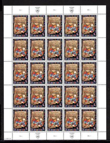 UNO Genf 20er Bogen MiNr. 285 postfrisch 50 Jahre WFUNA