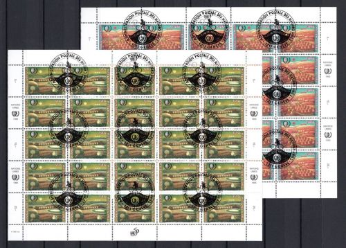 UNO Genf 25er Bögen MiNr. 267-268 ESst Jahr der Jugend