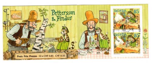 Schweiz Markenheftchen MiNr. 0-164 Ersttagssonderstempel Findus