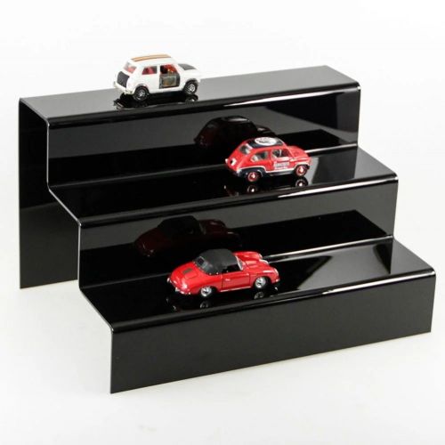 Safe Präsentations-Treppe (3 Stufen) in edlem Schwarz Nr. 5265-5 Neu