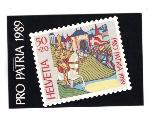 Schweiz Markenheftchen MiNr. 0-IV d postfrisch Pro-Patria-Vorläufer 1989