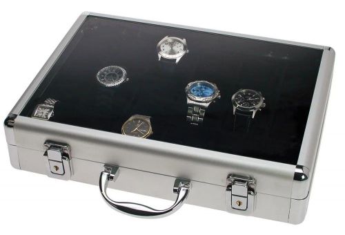 Safe Alu-Uhren-Koffer Maxi innen schwarz Nr. 266-3 Neu