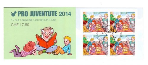 Schweiz Markenheftchen MiNr. 0-179 Ersttagssonderstempel Pro Juventute