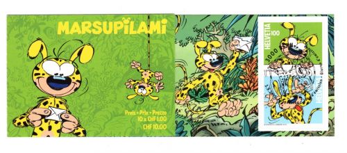 Schweiz Markenheftchen MiNr. 0-181 Ersttagssonderstempel Marsupilami