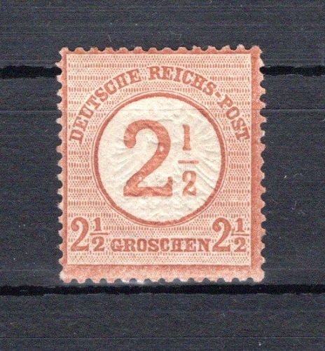 Deutsches Reich MiNr. 29 mit Falz großes Brustschild