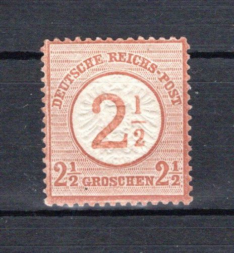 Deutsches Reich MiNr. 29 mit Falz großes Brustschild