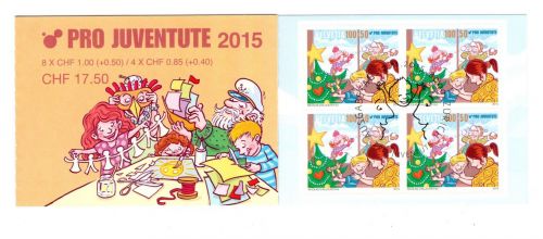 Schweiz Markenheftchen MiNr. 0-182 Ersttagssonderstempel Pro Juventute