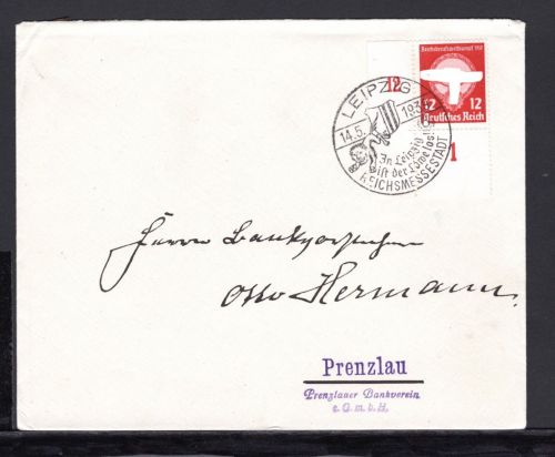 Deutsches Reich MiNr. 690 Eckrand Einzelfrankatur