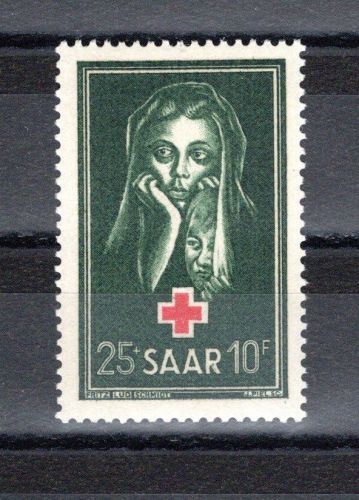 Saarland MiNr. 304 postfrisch signiert Hoffmann