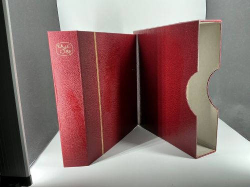 Kabe Schraubendecke/ Kassette Rot Delta neuwertig