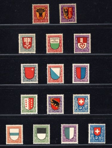 Schweiz 1918-1922 postfrisch Pro Juventute