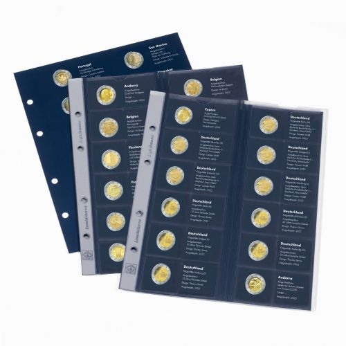 Leuchtturm Nachtrag 2025 für Vordruckalbum "Europas 2-Euro-Münzen" 374367 Neu