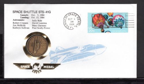USA Space-Medal Brief #2 Space Shuttle Sts-41 G