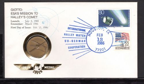 USA Space-Medal Brief #5 Komet Halley
